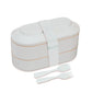Kids Bento Lunchbox 2 Layer Leakproof
