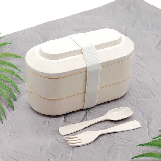 Kids Bento Lunchbox 2 Layer Leakproof