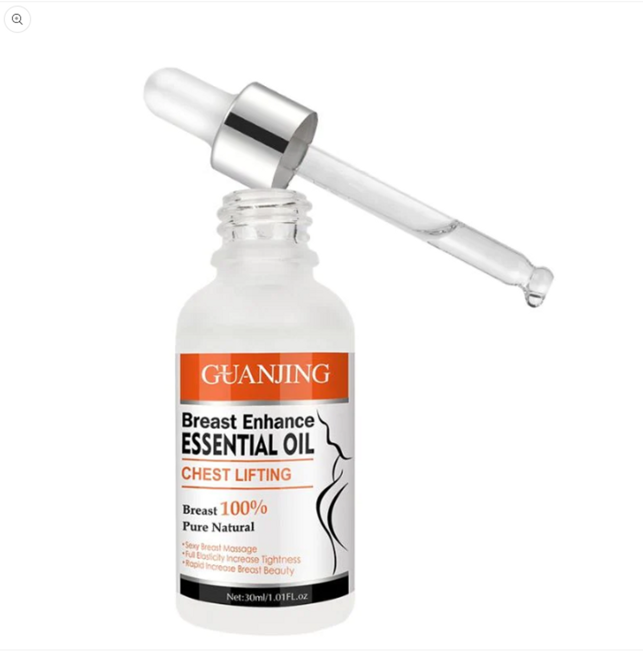 Guanjing Breast Enhancement Essential Oil, Bust Firming Lifting Breast Enlargement Essential Oil – 30 ml