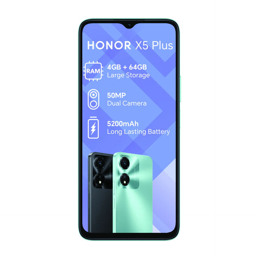 Honor X5 Plus 64GB Dual SIM Black