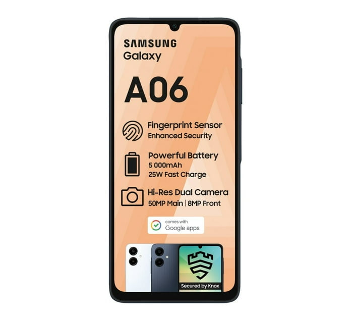 Samsung 64gb Galaxy A06 4g Ds Black