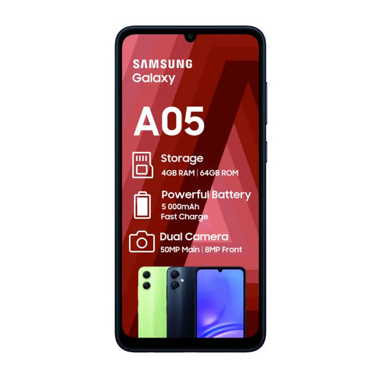 Samsung Galaxy A05 Dual Sim Black
