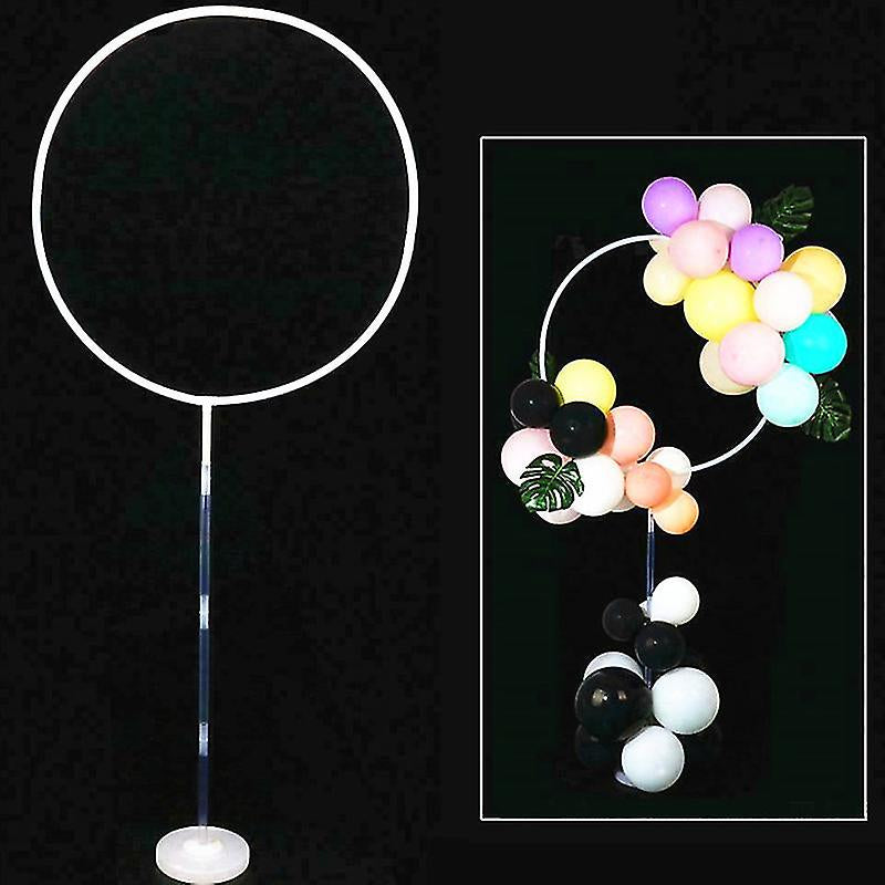 Balloons Wreath Ring Balloon Stand Arch For Wedding Decoration Baby Shower Kids Birthday Party Decor Balloons Circle Bow