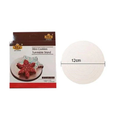 Mini Cookies Turntable Stand 12.4x1.8cm