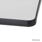 Mirrors Rectangular Black or Gold Frame Mirror 40x60cm