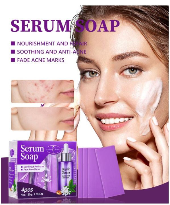 Beauty Anti Acne Fade Acne Marks Handmade Body and Face Soap-120g 4:1/ 4pc