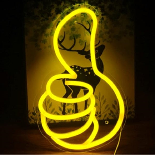 Thumbs Up LED Neon Sign
