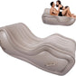 MHome Sensual Curv Inflatable Multifunctional Love Seat Sofa