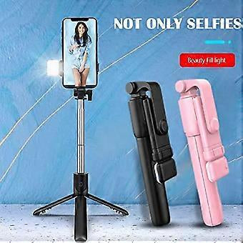 Mtech Wireless Selfie Stick Tripod 6:1 | 360° Rotation Remote Control Stand-Various Colours