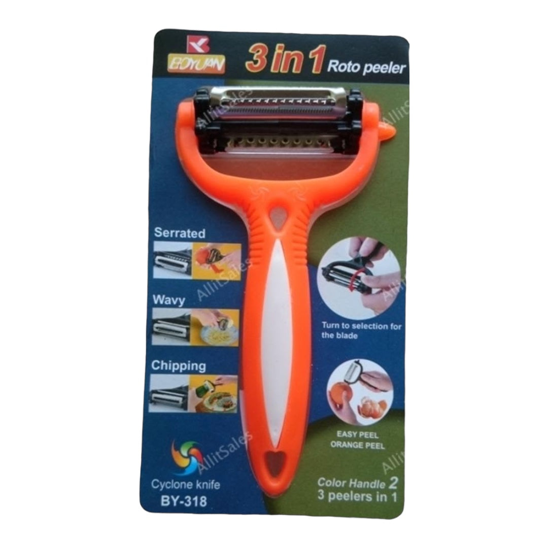 Roto Peeler 3 IN 1 -Various Colours