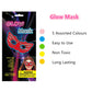 Party Glow Masquerade Mask Concert Club Bar Love Glasses Costume Face Masque