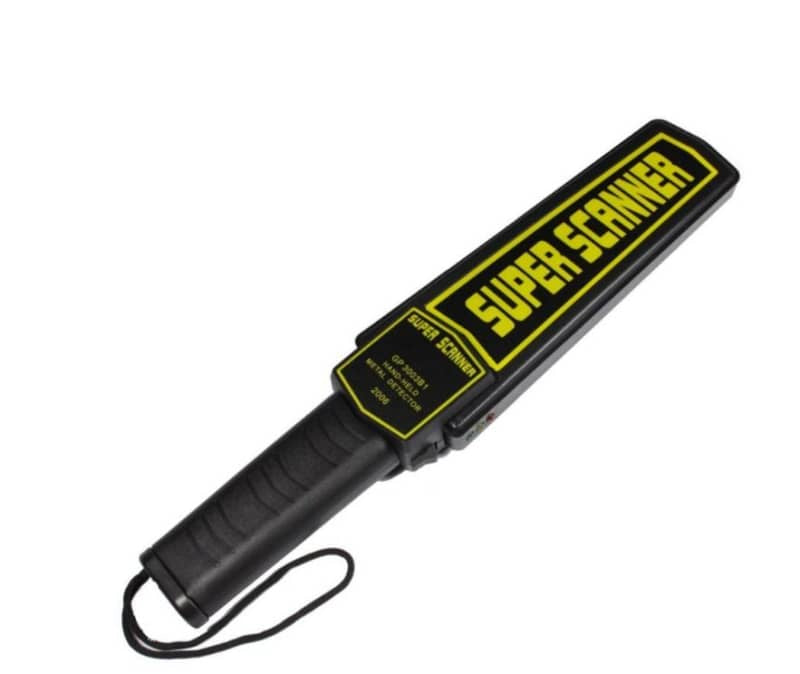 Hand Held Metal Detector Super Scanner
