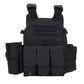 Combat Vest Outdoor Fishing Hunting Tactical Vest Black