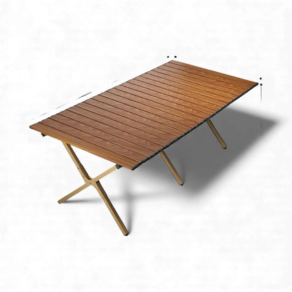 MFurn Aluminium Alloy Outdoor Egg Roll Picnic Foldable Camping Table-Various Sizes