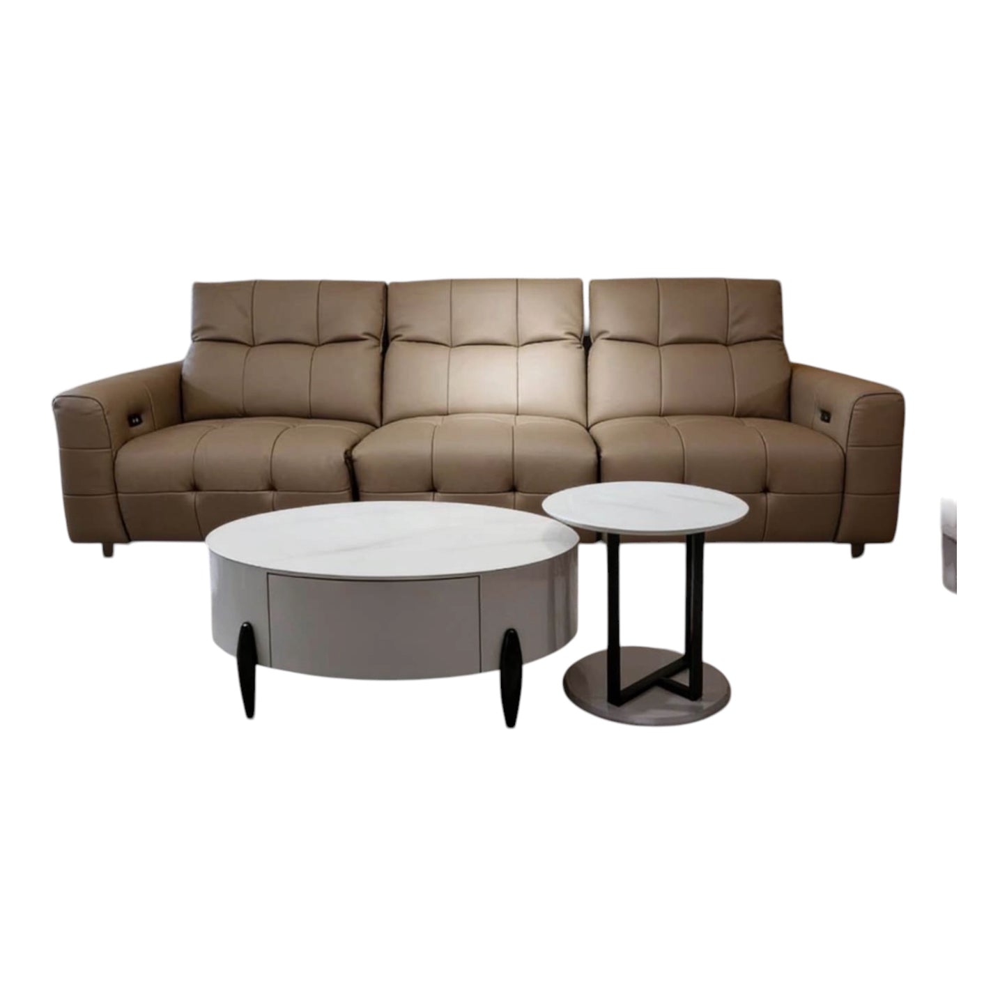 MFURN Contemporary 2-1 Coffee Table Set 2pc