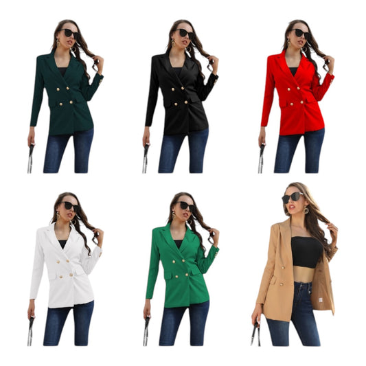 Ladies Double Breasted Formal Jacket