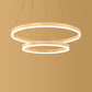 Chandeliers
Modern Minimalist Ring LED Chandelier Restaurant Bedroom Creative Personality Round Aluminum Lamps, Double Circle 80+100cm, Stepless Dimming + Remote Control-Available In Options