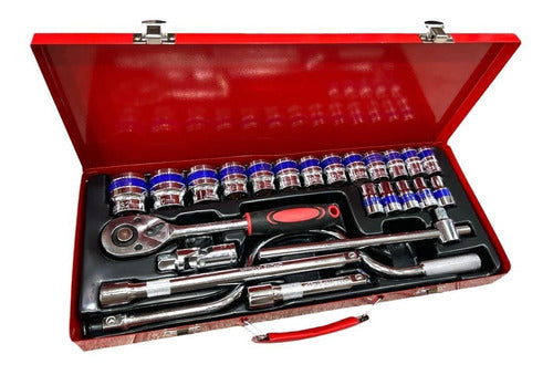 Professional Toolset 25pc - 1/2inch Drive