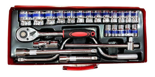 Professional Toolset 25pc - 1/2inch Drive