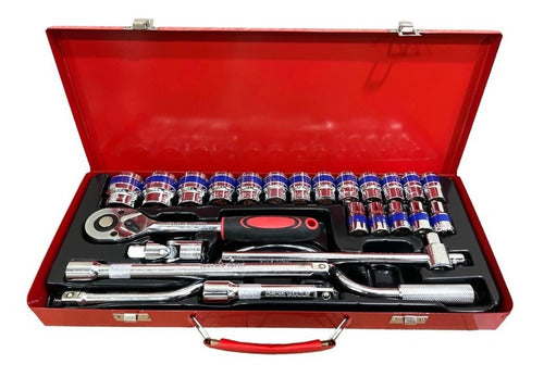 Professional Toolset 25pc - 1/2inch Drive