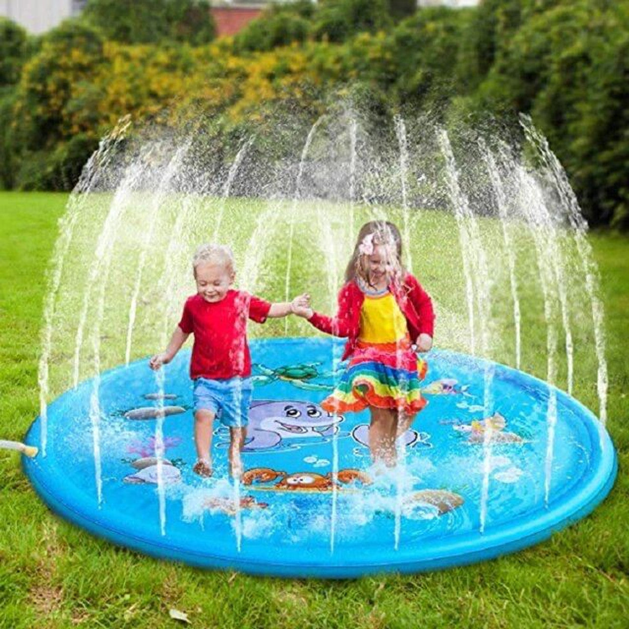 Summer Children's Outdoor Spray/Sprinkle Water Mat 170cm
