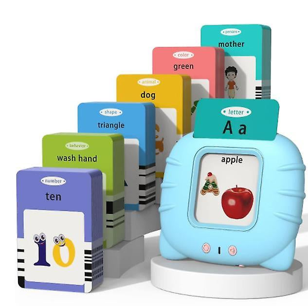 Smart English Speaking Card Reader Kids Toys Kids Educational Toys Learning Toys Speech Delay Toys Compatible 2 To 3 Years Old