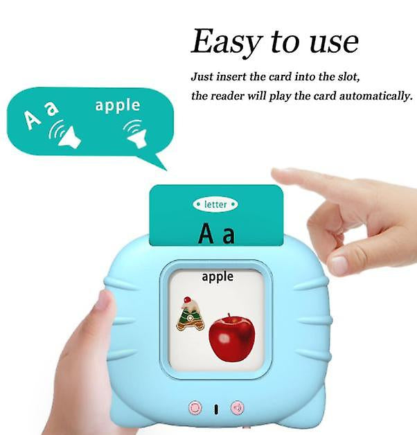 Smart English Speaking Card Reader Kids Toys Kids Educational Toys Learning Toys Speech Delay Toys Compatible 2 To 3 Years Old