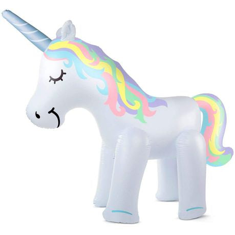 Unicorn Sprinkler Water Toys Inflatable Unicorn Outdoor Yard Sprinkler For Kids And Adults.