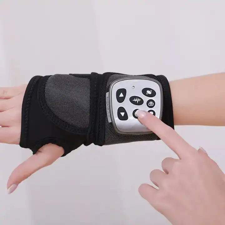 Thermal massage wrist massage instrument to relieve hand fatigue care vibration health care wrist band mas