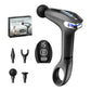 Percussion Massage Gun PRO with Extended Handle, Massager for Muscle with 8 Speeds &LED Screen &4Massage Heads, Massage Gun Deep Tissue AI Intelligent Control Chip Intellige(Black)