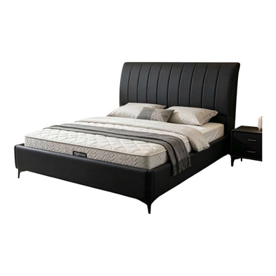 MFURN Luxury King Size Bed & Headboard Set-Various Colours