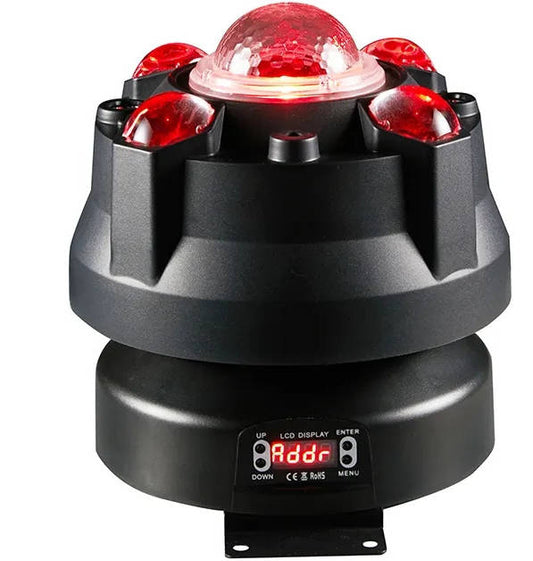 MTech Little Sun Kaleidoscope 4 in 1 Head Stage Light Pistol Flashlight