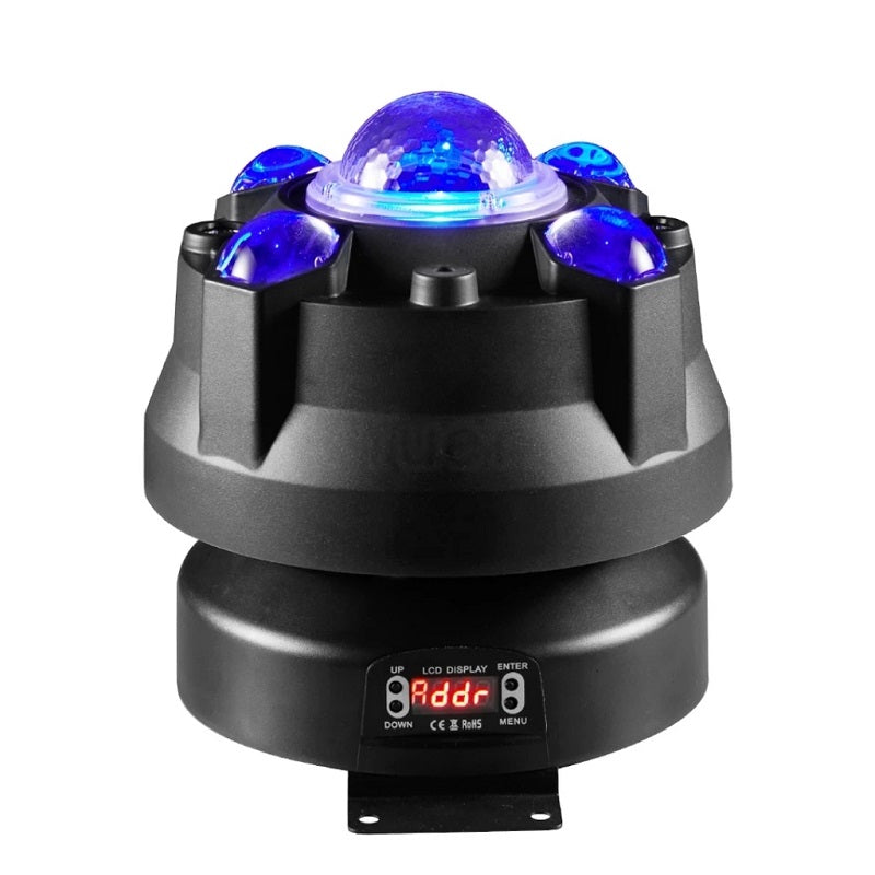 MTech Little Sun Kaleidoscope 4 in 1 Head Stage Light Pistol Flashlight