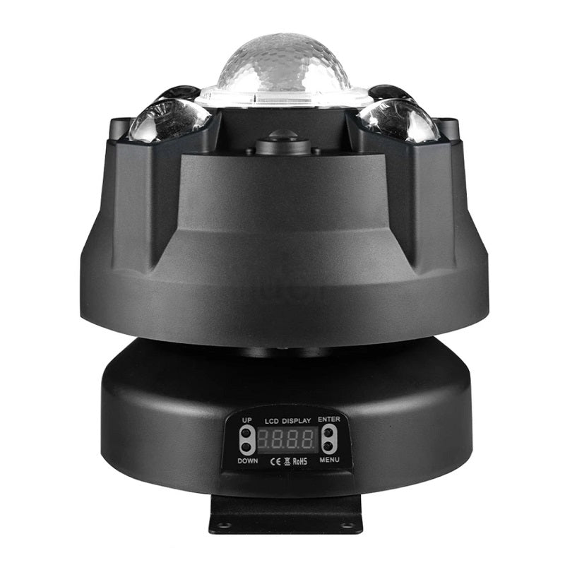 MTech Little Sun Kaleidoscope 4 in 1 Head Stage Light Pistol Flashlight