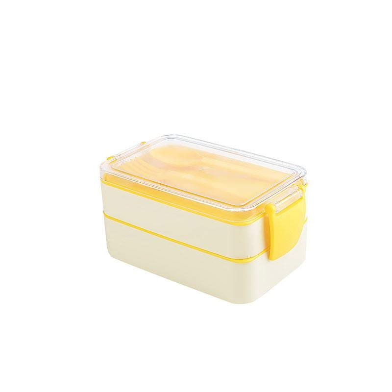 Fely Lunch Box With Utensils 2pc 500&400ml