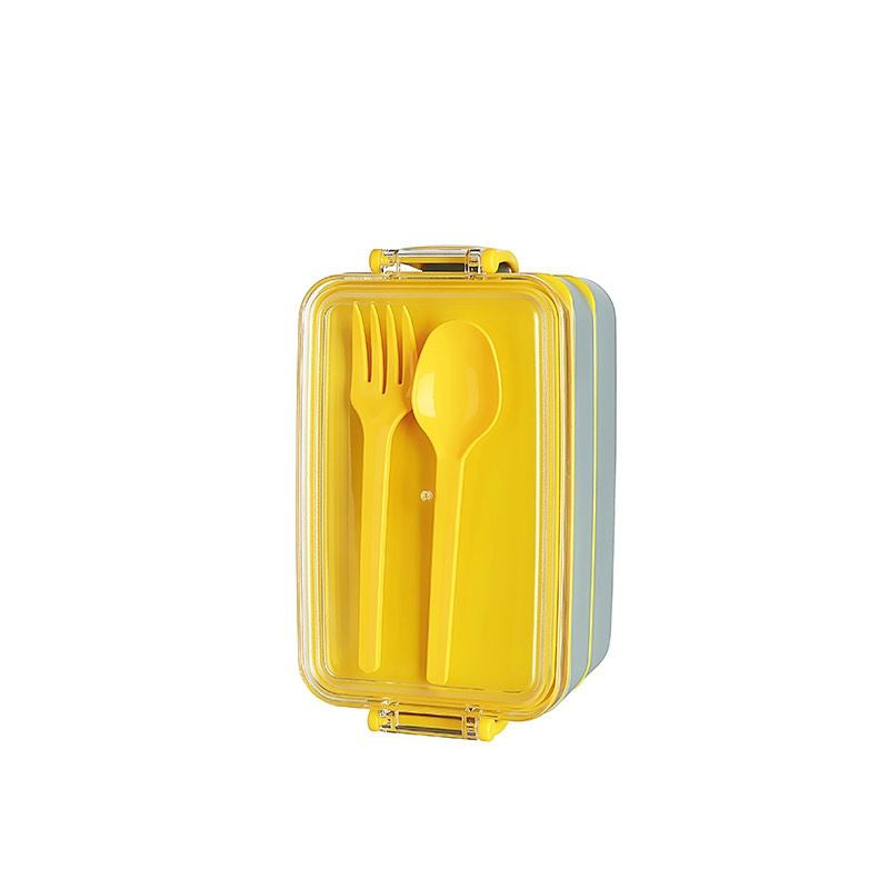 Fely Lunch Box With Utensils 2pc 500&400ml
