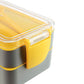 Fely Lunch Box With Utensils 2pc 500&400ml