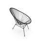 MFurn Levi 2pc Acapulco String Chair Set – Steel & PE Rattan Design - Various Colours