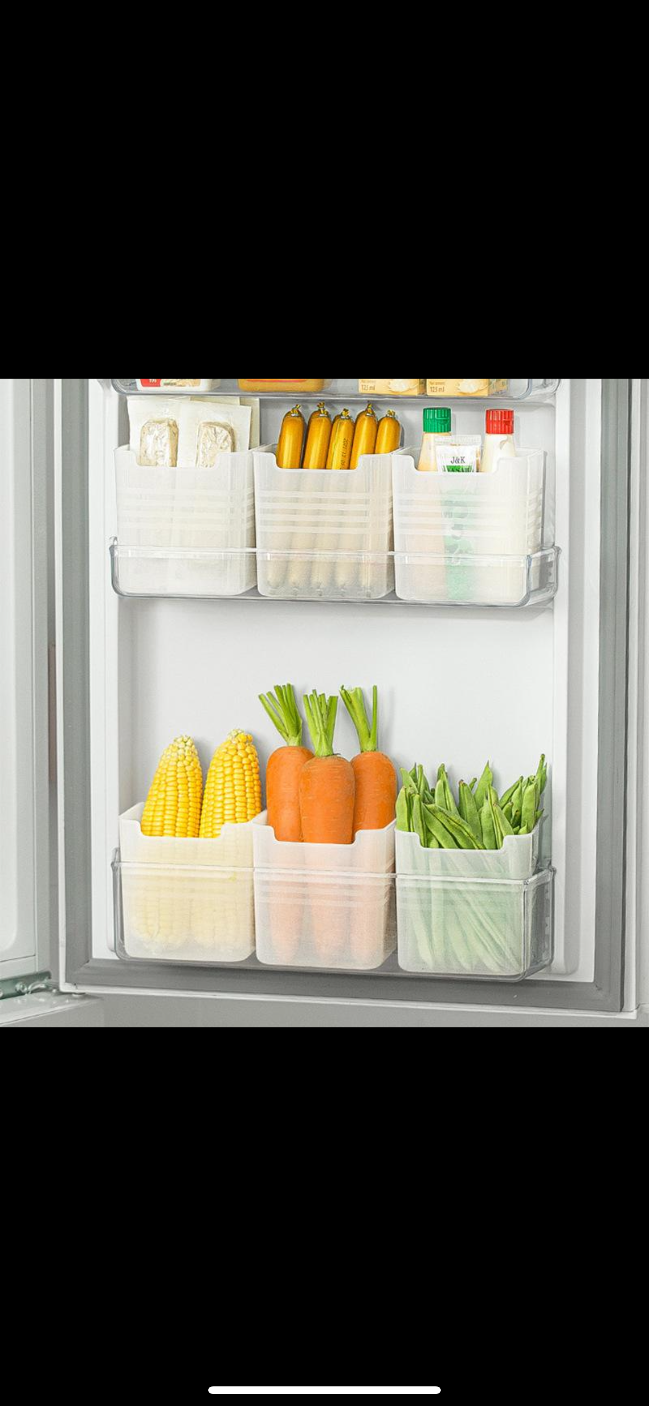 Fridge Storage Box 4pc