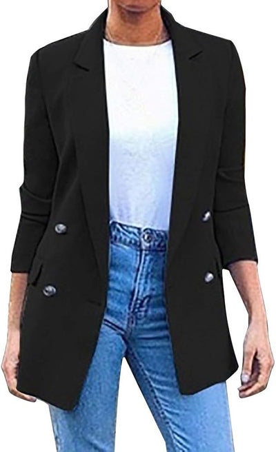 Ladies Double Breast Blazer-Various Colours