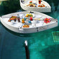 MFurn Floating Serving Trays Table Bar ,Serving Brunch-Various Shapes