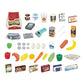 MyToy Pretend Play Supermarket with Scanner and Cash Register