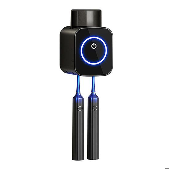 Electric Toothbrush Wall Mounted Sterilizer & Holder with Cup – USB Rechargeable