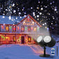 Christmas Snowflake Projector Light 2IN1 LED Snowflake Projection Lamp Remote Control for Wedding New Year Halloween Party Decor