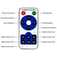 Christmas Snowflake Projector Light 2IN1 LED Snowflake Projection Lamp Remote Control for Wedding New Year Halloween Party Decor