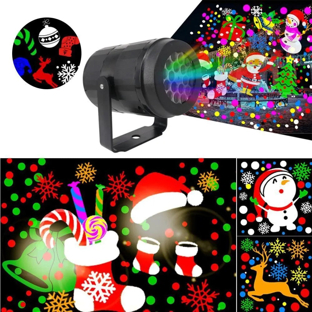 Christmas Festive Light, Supply LED Laser Light Projection Lamp Moving Landscape