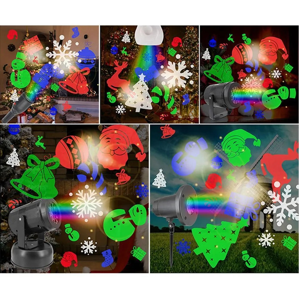 Christmas Festive Light, Supply LED Laser Light Projection Lamp Moving Landscape