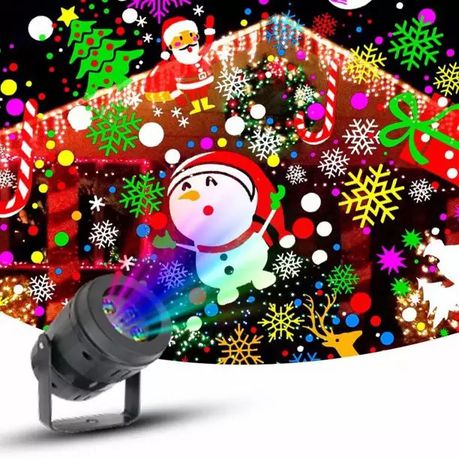 Christmas LED RGB Projector Light With 16 Patterns