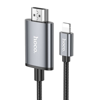 HOCO UA27 HD On-Screen Cable iPhone To HDTV – Grey