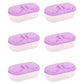 Double Compartment Sealed Plastic Storage Box w/ Lid for Kitchen Refrigerator